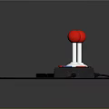 Modern operation bar game machine operation bar arcade machine operation bar handle 3d model
