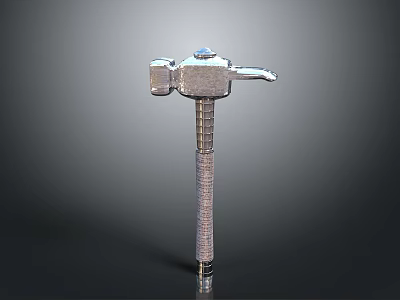 High Quality Metal Industrial Equipment With Hexagonal Head Threaded Shank And Side Projections 3d model
