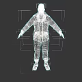 Game Movie Character 3D Model Wearing Green Jacket White T-shirt Dark Jeans And Boots