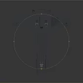 Futuristic Gray Spacecraft Design With Advanced Cosmic Exploration Structure And Thrusters