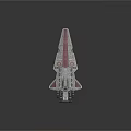 Modern Spaceship Spacecraft 3d model