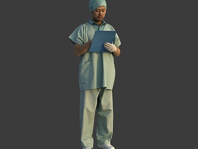 Male Doctor model