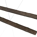 Natural Stone And Wood Logs With Textured Surfaces On White Backdrop