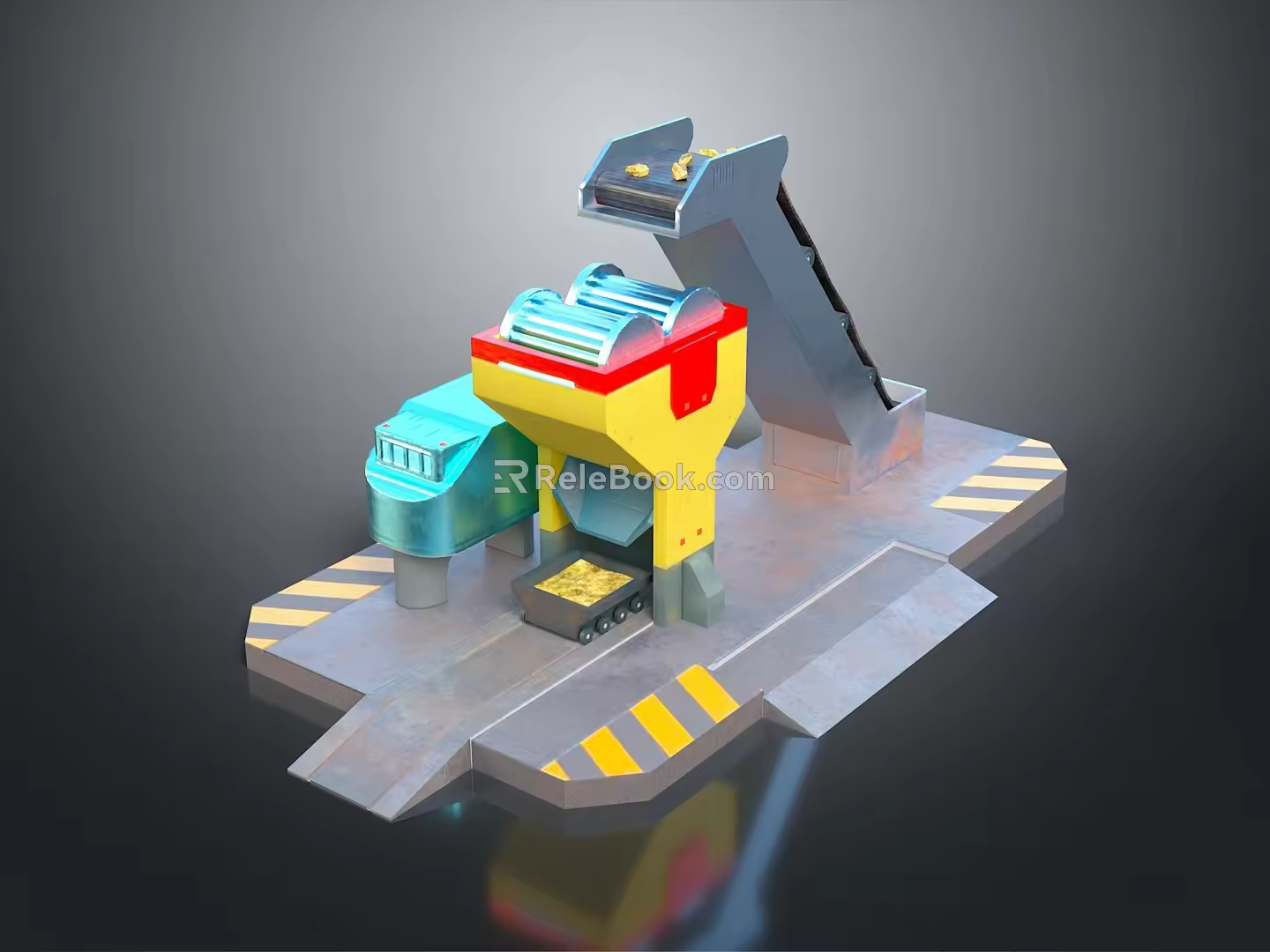 Sci-fi Items Sci-fi Components High-tech Components Sci-fi Equipment Sci-fi Scene Sci-fi Environment Game Scene 3d model