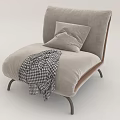 Rest Sofa Recliner Single Sofa Backrest Chair 3d model