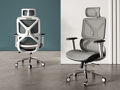 Modern office chair 3d model