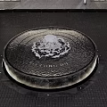 Circular Decorative Water Fountain with Beijing 2008 Inscription and Stone Pavement