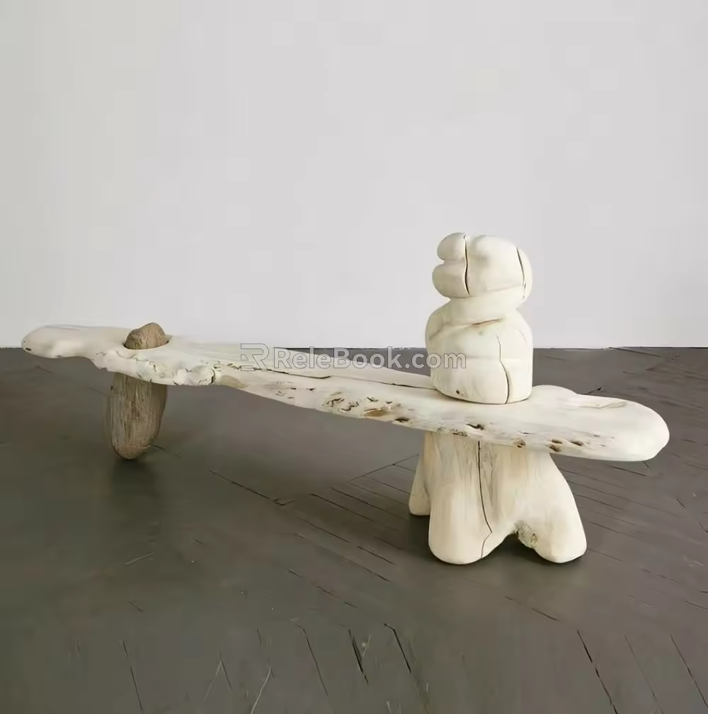 Modern table ta 3d model
