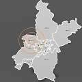 Exhibition Hall Layout With Multiple Zones Including Tokyo Seoul And Local Areas