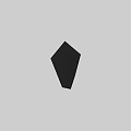 Modern Black Geometric Wall Light With Warm Side Illumination Design
