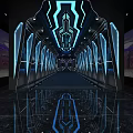 Modern KTV Lounge Design With Vibrant LED Lighting And Premium Sound System