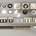 Modern Downlights And Spotlights With Various Styles For Home Lighting
