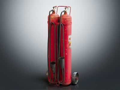 Modern fire extinguisher fire appliance model