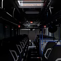 bus multi-axle bus 3d model