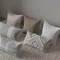 Stylish Decorative Throw Pillows With Geometric Patterns And Soft Fabric For Modern Home Decor