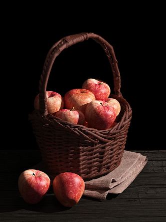 Modern fruit basket 3d model