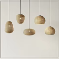 Pendant lamp combination 3d model