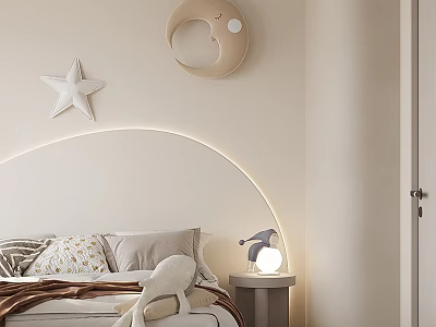 Children's room 3d model