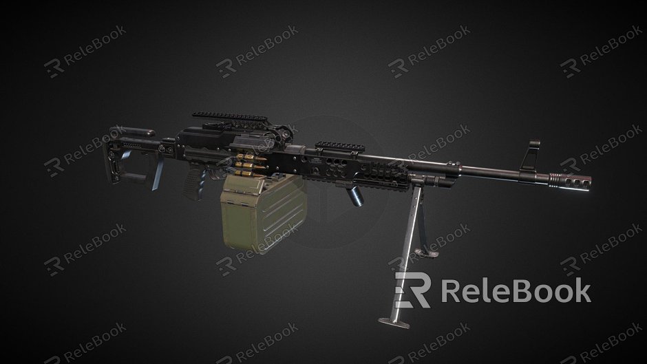 Weapons Light Machine Gun model