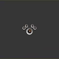 3D Spaceship Model With Gray Body And Pink Orange Thruster Flames On Dark Background