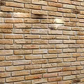 Natural Textured Brick Wall Surface With Light Brown Tones And Rustic Appeal 3d model