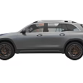 Modern Gray SUV Car Design With Roof Rails Alloy Wheels And Sleek Exterior