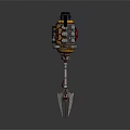 Plasma Rifle Plasma Gun Plasma Rifle Science Fiction Weapon 3d model