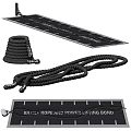 Heavy Duty Battle Rope And Durable Power Lifting Mat For Strength Training Equipment