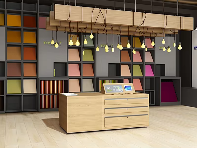 Modern Display Cabinet Display Cabinet 3d model