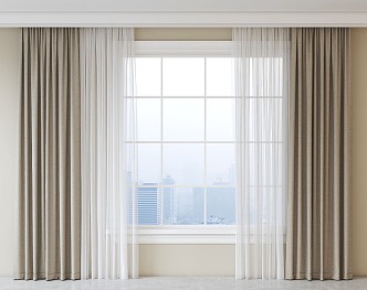 Curtains 3d model