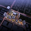 Modern Complex Project 3d model