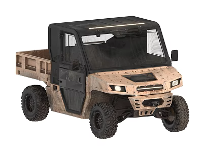All-terrain vehicle utility vehicle four-wheel off-road vehicle 3d model
