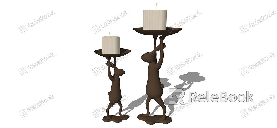 Modern Candlestick Metal Mouse Light Fixtures model