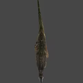 Realistic 3D Dinosaur Model With Colorful Skin Texture And Anatomical Details