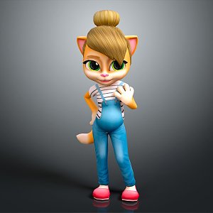 Cartoon Characters Cartoon Animals Cartoon Small Animals Game Characters Virtual Characters Anime Characters Cartoon Elves 3d model