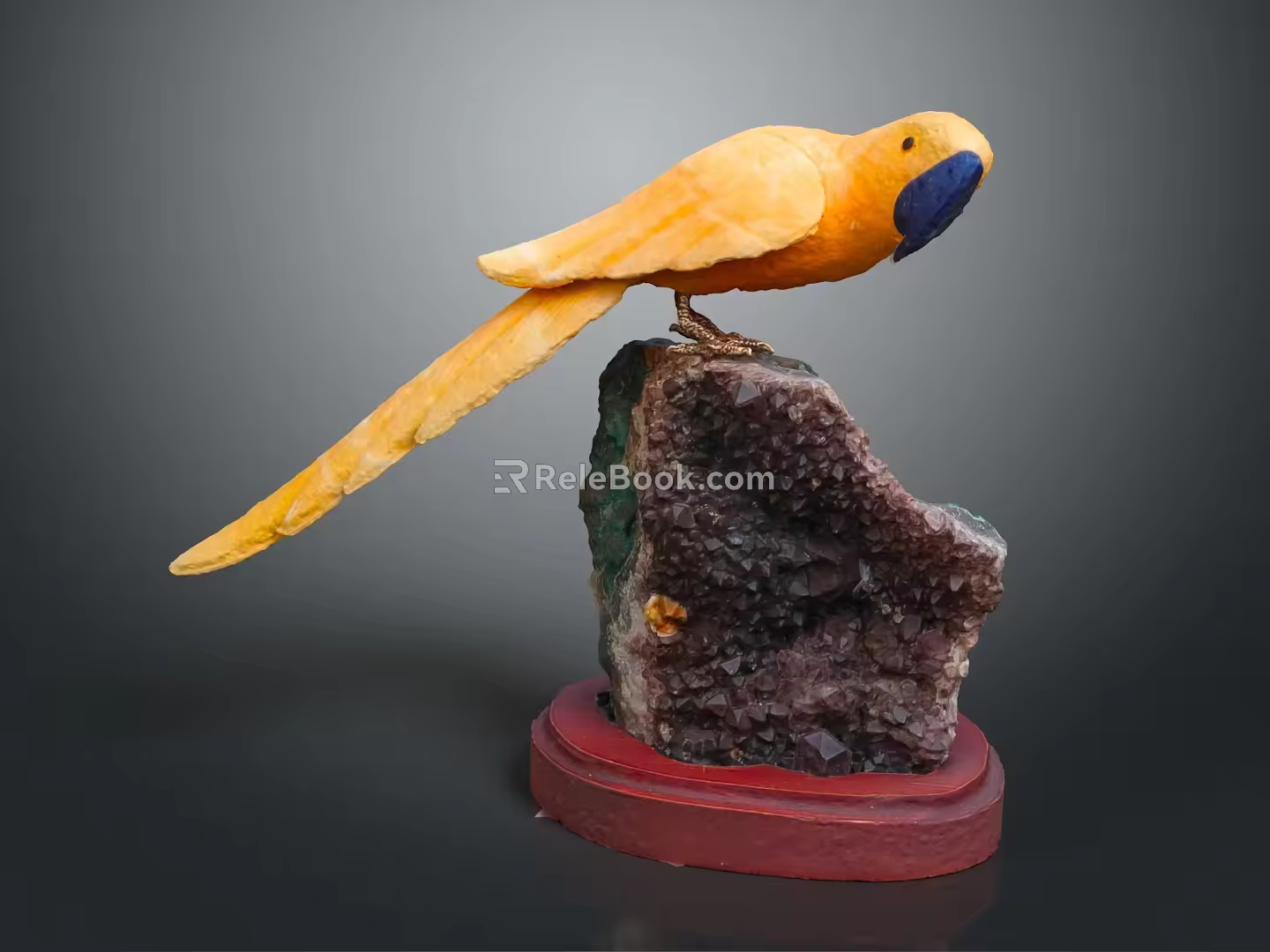 Modern Parrot Xuan Feng Parrot Budgie Shang Parrot 3d model