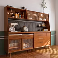 Nordic Log Sideboard 3d model