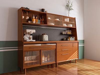 Nordic Log Sideboard 3d model