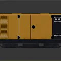Yellow And Black Industrial Generator With NG YQ1000 Model Power Equipment