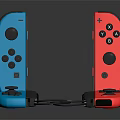 Modern game machine game machine operation bar operation bar arcade operation bar handle 3d model
