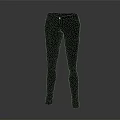 Black Skinny Leggings for Women with Stretch Fabric Comfortable Casual Wear