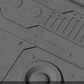 Industrial Equipment Square Metal Panel With Circular Grooves For Industrial Use