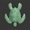 Turtle Cartoon Turtle Snapping Turtle Chickbill Turtle Reptile Cold Blooded Animal Reptile Class 3d model