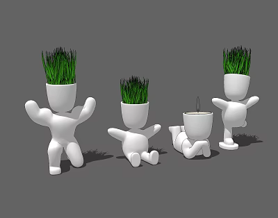 potted plant 3d model potted plant 3d model