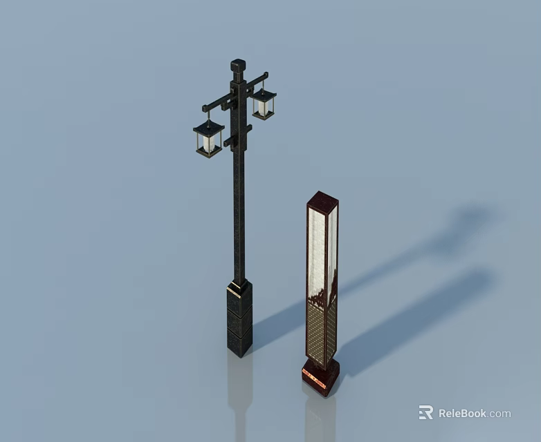 Modern Swing Door With Classic Design And Smooth Operation For Home Use 3d model