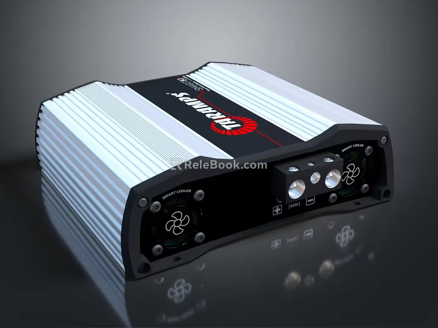 Modern power amplifier speaker power amplifier 3d model