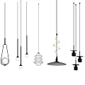 Modern Minimalist Pendant Lights With Various Shapes And Hanging Designs For Interior
