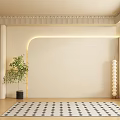 Middle ancient background wall 3d model