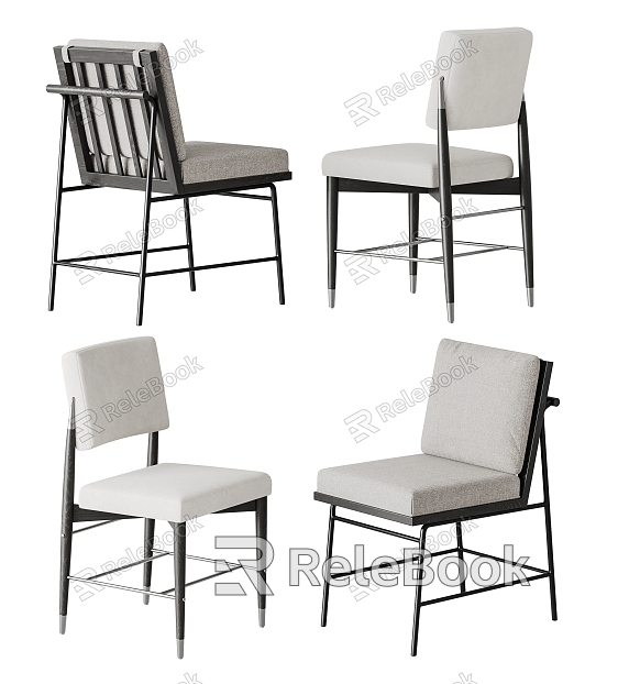 Dining chair combination model