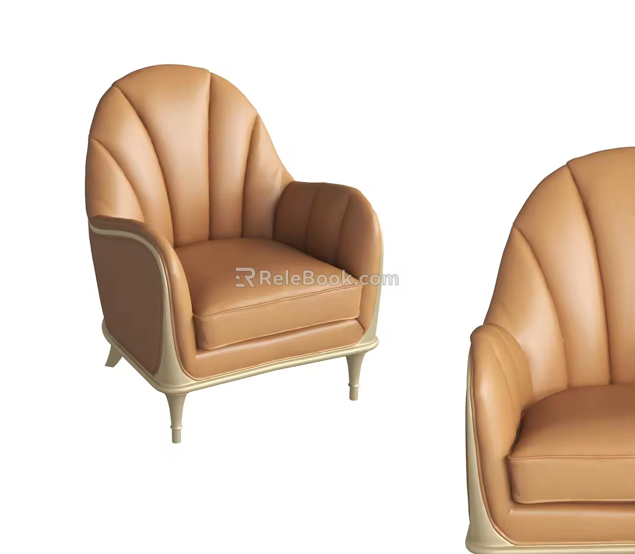 Single sofa 3d model